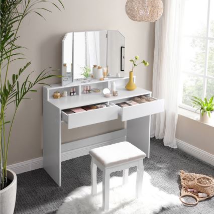 Coiffeuse VENUS blanche
