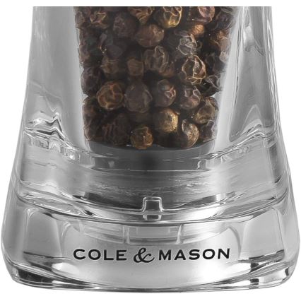 Cole&Mason - Coffret de moulins à sel et à poivre CRYSTAL 2 pcs 12,5 cm