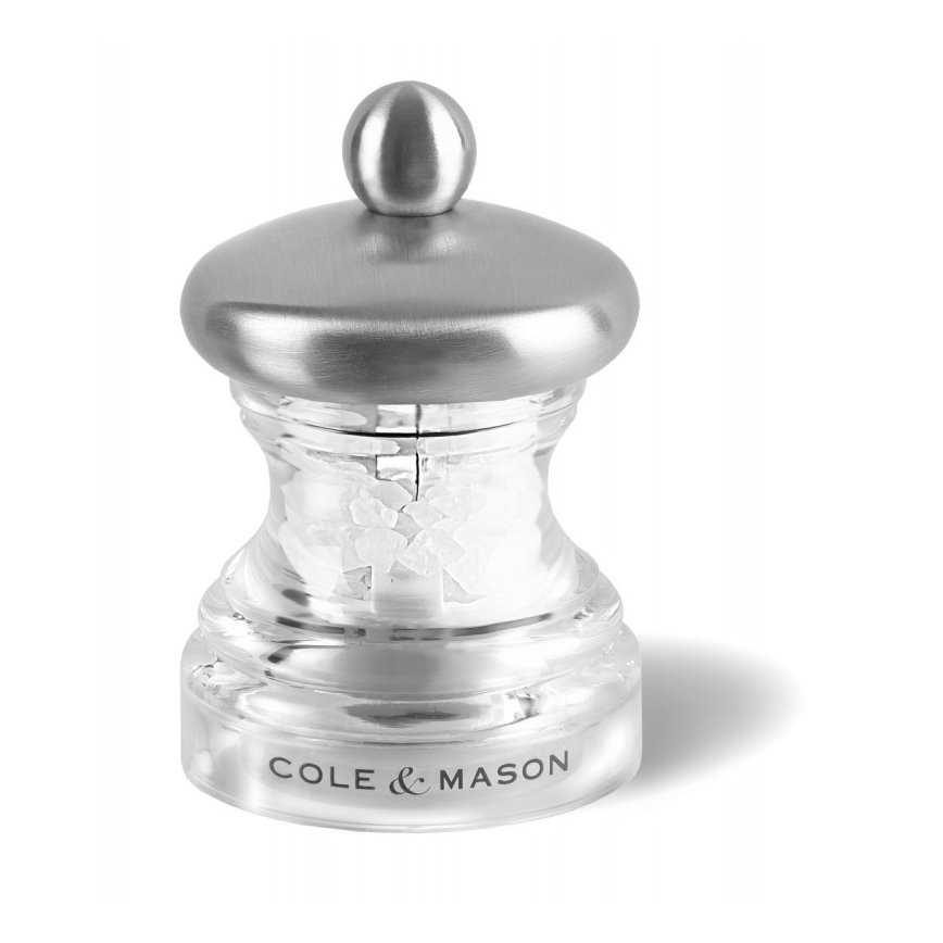 Cole&Mason - Coffret de moulins à sel et poivre BUTTON 2 pièces 6,5 cm