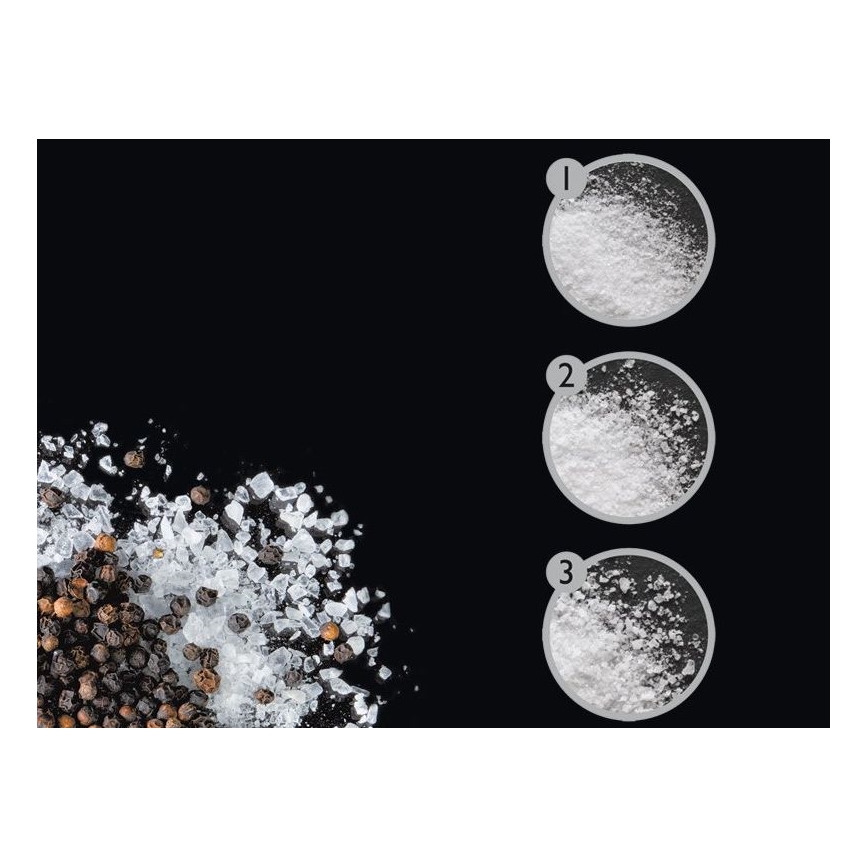 Cole&Mason - Coffret de moulins à sel et poivre DERWENT 2 pcs 19 cm chrome brillant