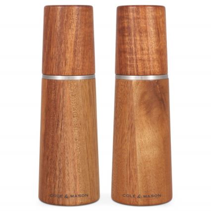 Cole&Mason - Coffret de moulins à sel et poivre MARLOW acacia 2 pcs 18,5 cm