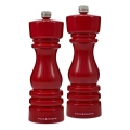 Cole&Mason - Lot de moulin à sel et à poivre LONDON 2 pcs 18 cm hêtre/rouge
