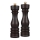 Cole&Mason - Lot de moulin à sel et à poivre LONDON 2 pcs 22 cm hêtre/marron