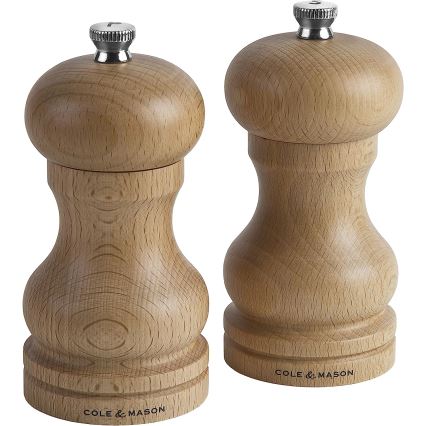 Cole&Mason - Moulin à poivre CAPSTAN BEECH hêtre 12 cm