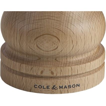 Cole&Mason - Moulin à sel CAPSTAN BEECH hêtre 12 cm