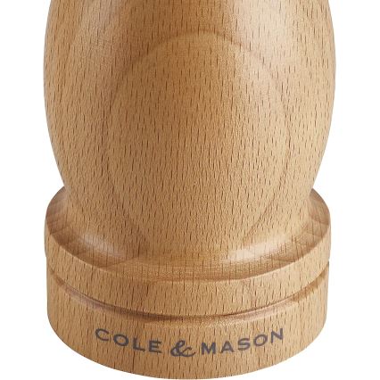 Cole&Mason - Moulin à sel CAPSTAN BEECH hêtre 20 cm