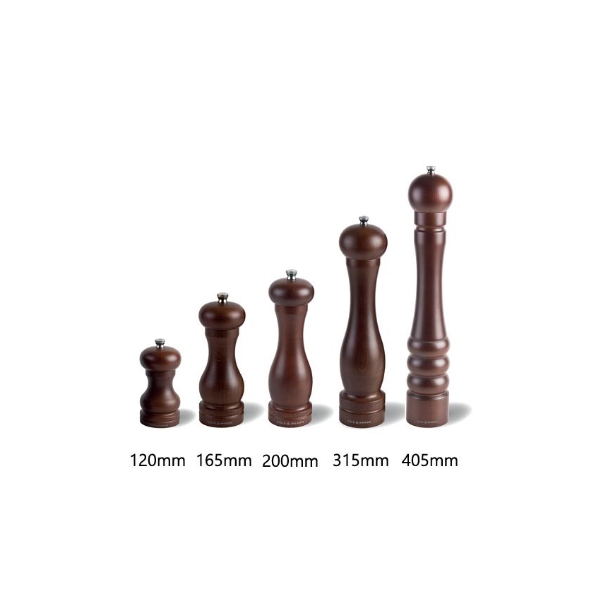 Cole&Mason - Moulin à sel CAPSTAN FOREST hêtre 12 cm