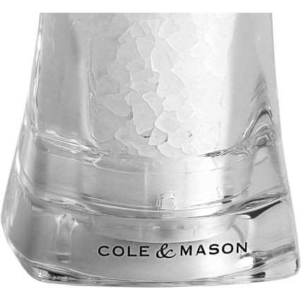 Cole&Mason - Moulin à sel CRISTAL 12,5 cm