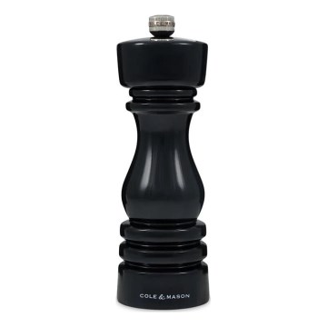 Cole&Mason - Moulin à sel LONDON 18 cm hêtre/noir