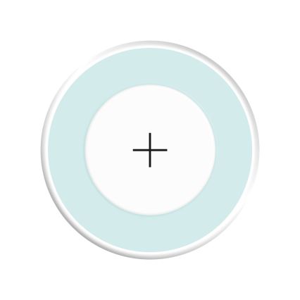 Colonne de prises pour plateau de table avec recharge sans fil 4x230 V + 2x USB-A + 2x USB-C blanche
