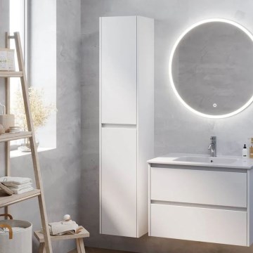 Colonne de salle de bains MOLDE 35x174x32 cm blanc