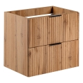 COMAD ADEL OAK 82-60-B-2S - Meuble sous-vasque ADEL 57 x 60,2 cm chêne