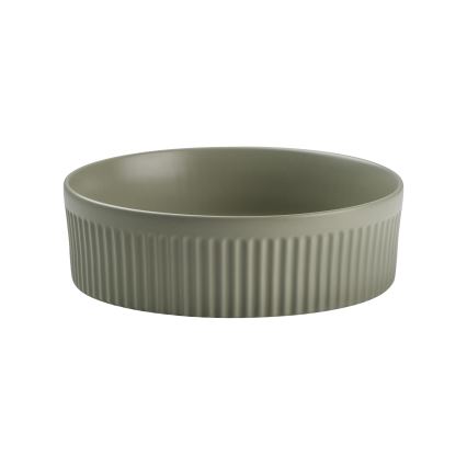 COMAD BEYOND 2 OLIVER VERT ( E-6565 ) - Vasque à poser BEYOND d. 36 cm céramique/mat vert