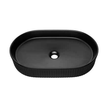 COMAD BEYOND 3 BLACK ( E-6531 ) - Vasque à poser BEYOND 56x36 cm céramique/mat noir