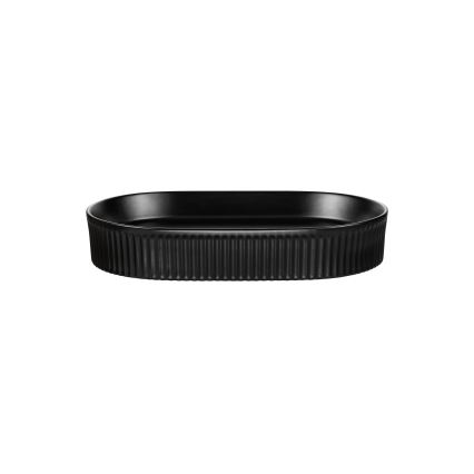 COMAD BEYOND 3 BLACK ( E-6531 ) - Vasque à poser BEYOND 56x36 cm céramique/mat noir