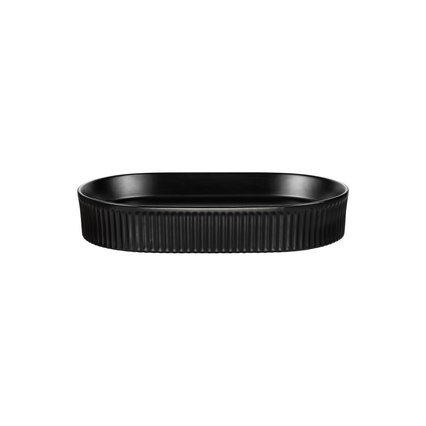 COMAD BEYOND 3 BLACK ( E-6531 ) - Vasque à poser BEYOND 56x36 cm céramique/mat noir