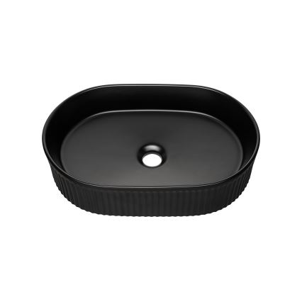 COMAD BEYOND 5 BLACK ( E-6564 ) - Vasque à poser BEYOND 48x32,5 cm céramique/mat noir