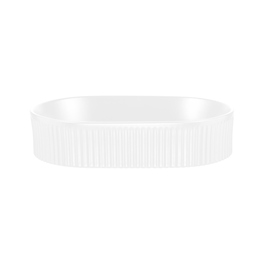 COMAD BEYOND 5 BLANC ( E-6564 ) - Vasque à poser BEYOND 48x32,5 cm céramique/blanc mat