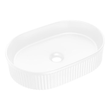 COMAD BEYOND 5 BLANC ( E-6564 ) - Vasque à poser BEYOND 48x32,5 cm céramique/blanc mat