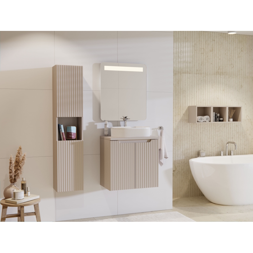 COMAD BEYOND 5 WHITE ( E-6564 ) - Lavabo à poser BEYOND 48x32,5 cm céramique/blanc mat