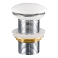 COMAD CLICK-CLACK T201-3 - Bonde de lavabo CLICK-CLACK d. 7 cm blanc brillant