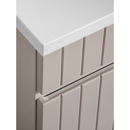 COMAD ICONIC CASHMERE 82-60-D-1S - Meuble sous-vasque ICONIC 46x60 cm beige
