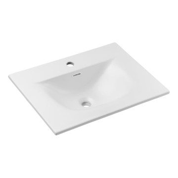 COMAD SKY 1 60 DP MATT WHITE - Lavabo encastré SKY 46x61 cm, blanc mat