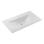 COMAD SKY 1 80 DP MATT WHITE - Lavabo encastré SKY 46 x 81 cm blanc mat