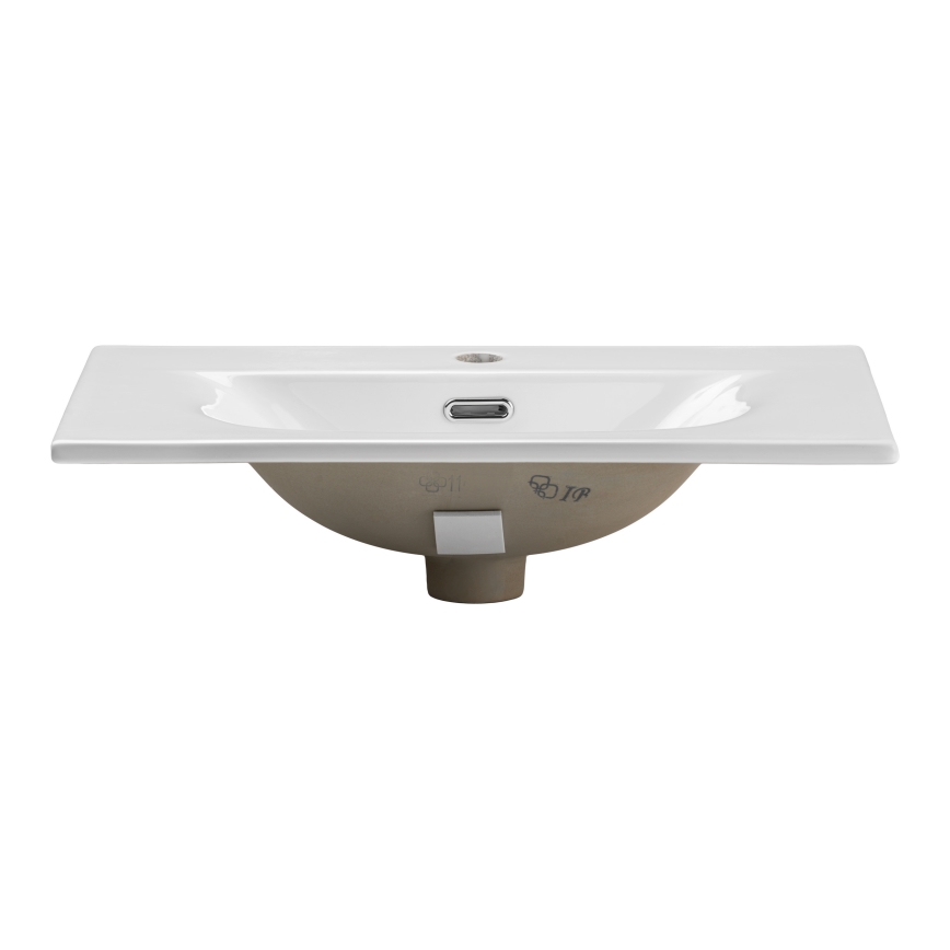 COMAD SKY 3 60CM DP ( E-8099-3-60 ) - Vasque à encastrer SKY 61x40 cm céramique/blanc mat