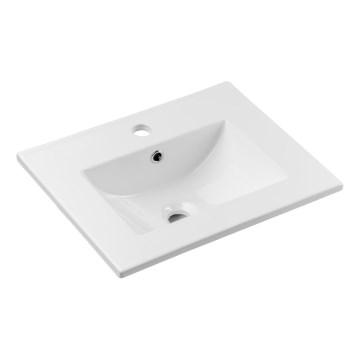COMAD UM-2050RB DANCE 50 - Vasque à encastrer DANCE 52x40 cm céramique/blanc brillant