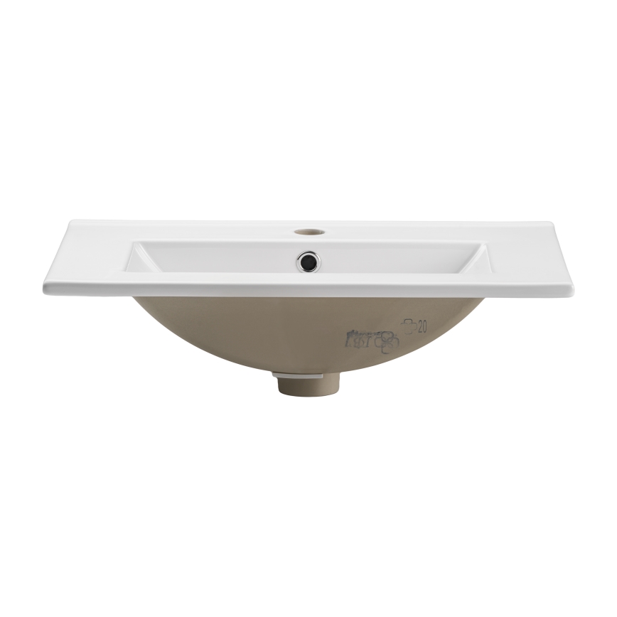 COMAD UM-2060RB DANCE 60-DP - Vasque à encastrer DANCE 62x40 cm céramique/blanc mat