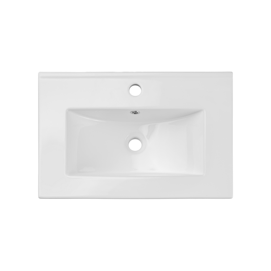 COMAD UM-2060RB DANCE 60 - Vasque à encastrer DANCE 62x40 cm céramique/blanc brillant