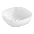 COMAD UM-6252 SMILE 40 DP - Lavabo à poser SMILE 41x41 cm céramique/blanc brillant
