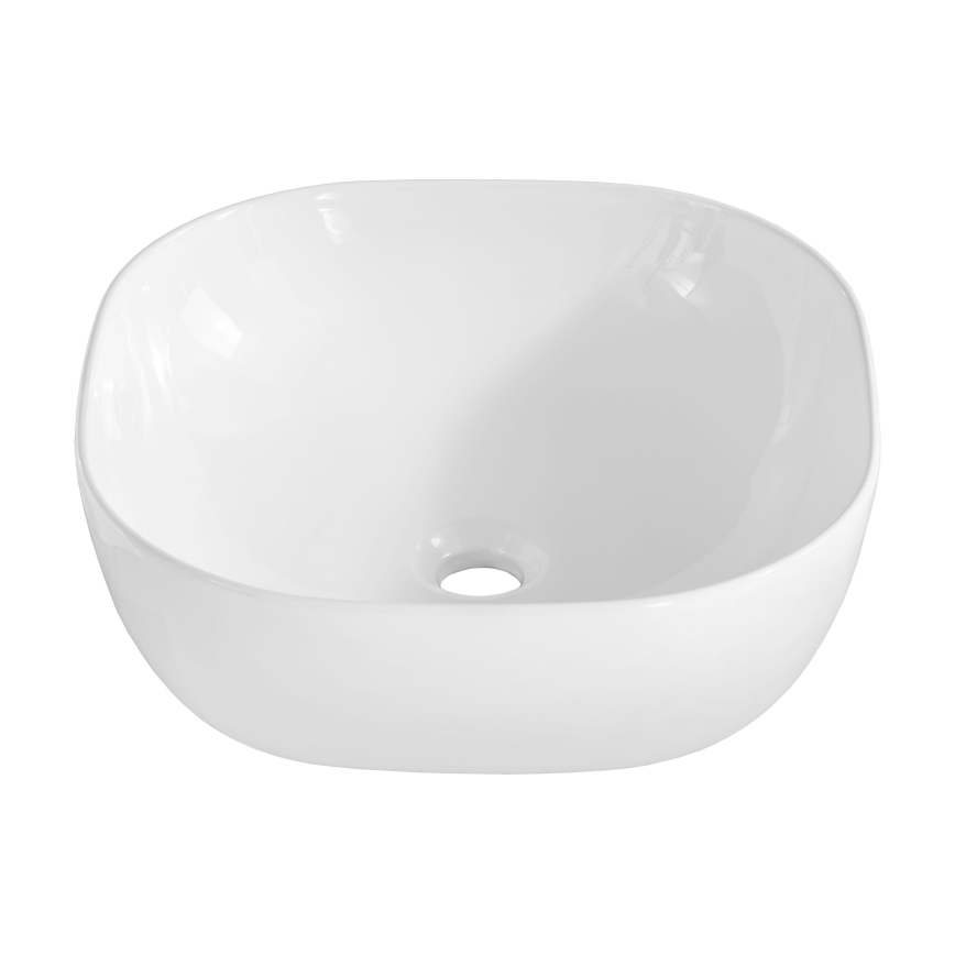 COMAD UM-6252 SMILE 40 DP - Vasque à poser SMILE 41x41 cm céramique/blanc brillant
