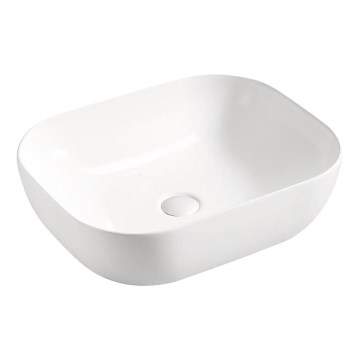 COMAD UM-6254 SMILE 50 DP - Vasque à poser SMILE 50x40 cm céramique/blanc brillant