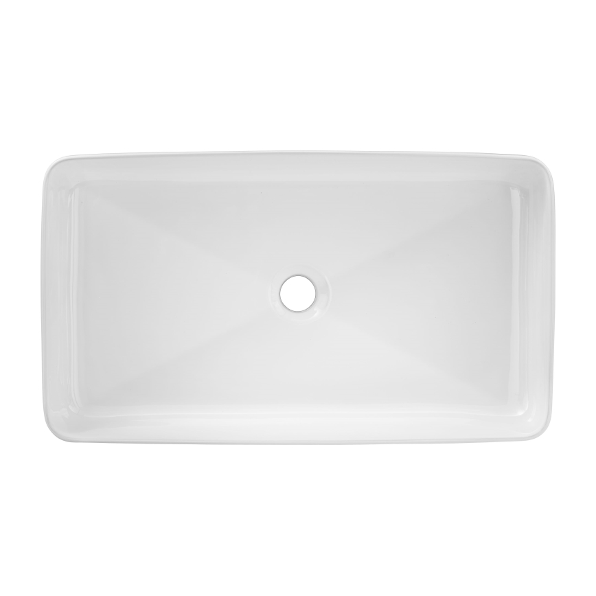 COMAD UM-6275 SLIM 60 BLANC DP - Vasque à poser SLIM 61x34 cm céramique/blanc brillant