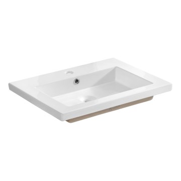 COMAD UM-8070 SPIRIT 60 DP - Lavabo encastré SPIRIT 46x61 cm blanc