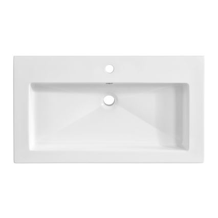 COMAD UM-8070 SPIRIT 80 DP - Lavabo encastré SPIRIT 46x81 cm blanc