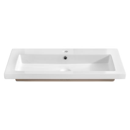 COMAD UM-8070 SPIRIT 80 DP - Lavabo encastré SPIRIT 46x81 cm blanc