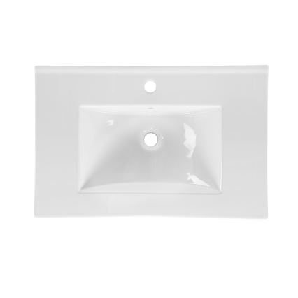 COMAD UM-CFP LAVA 50D - Lavabo encastré LAVA 51x46 cm en céramique/blanc brillant