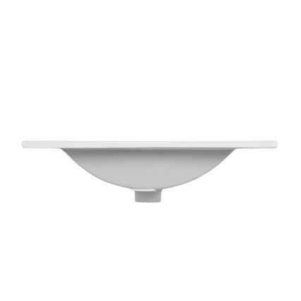 COMAD UM-CFP LAVA 50D - Lavabo encastré LAVA 51x46 cm en céramique/blanc brillant
