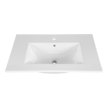 COMAD UM-CFP LAVA 50D - Lavabo encastré LAVA 51x46 cm en céramique/blanc brillant