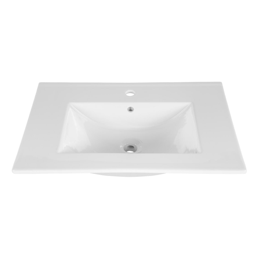 COMAD UM-CFP LAVA 50D - Lavabo encastré LAVA 51x46 cm en céramique/blanc brillant