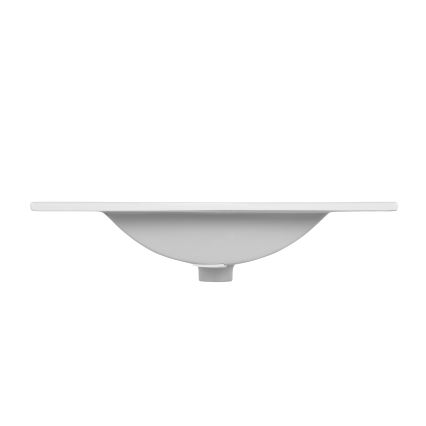 COMAD UM-CFP LAVA 80D - Vasque à encastrer LAVA 81x46 cm céramique/blanc brillant