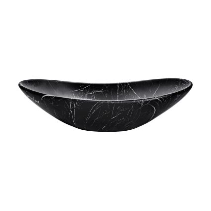 COMAD UN-LENA-MB2 - Vasque à poser LENA 61,5x36 cm céramique/mat noir