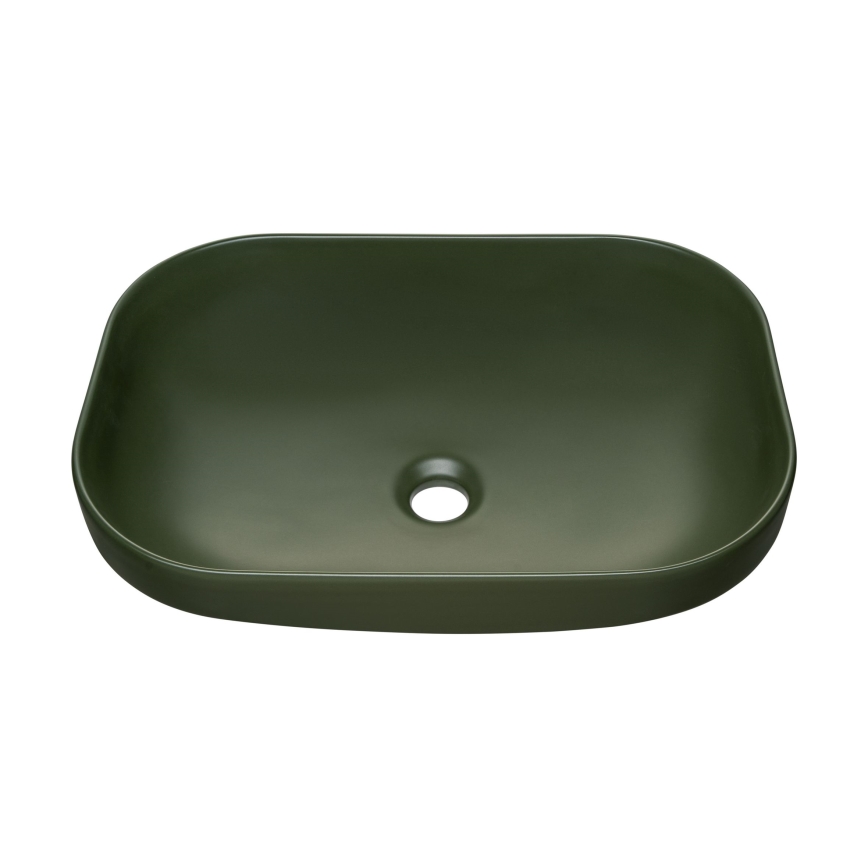 COMAD UN-NELI-MFG - Vasque à poser NELI 50,4x35,2 cm céramique/mat vert