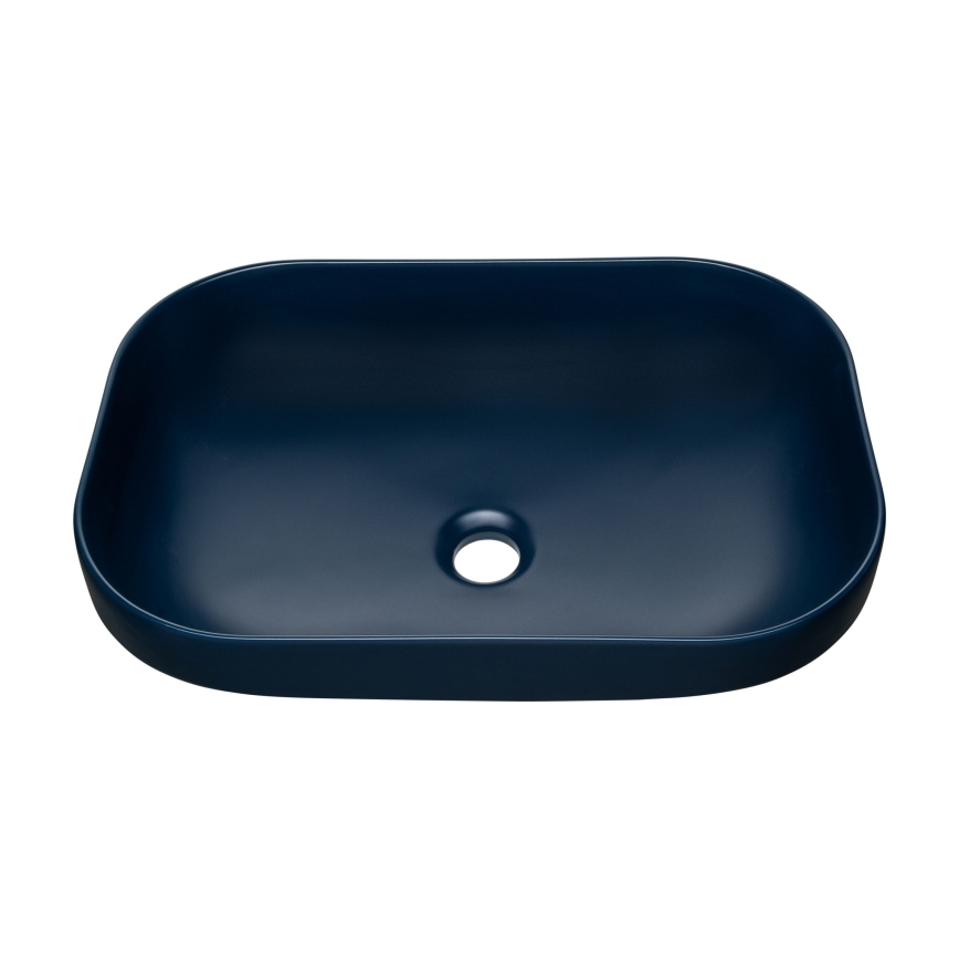 COMAD UN-NELI-MNB - Vasque à poser NELI 50,4x35,2 cm céramique/mat marine bleu