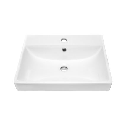 COMAD UN-RITA-GW-60 - Vasque à poser RITA 60x40 cm céramique/blanc brillant