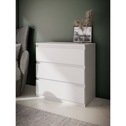 Commode à tiroirs MAO blanche