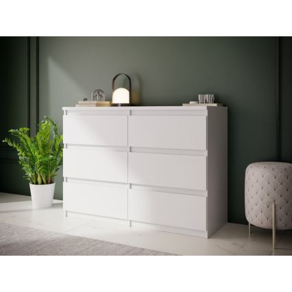 Commode à tiroirs MAO blanche